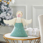 Handmade Blue Angel Christmas Tree Topper Arcadia Home - Che Cose Belle