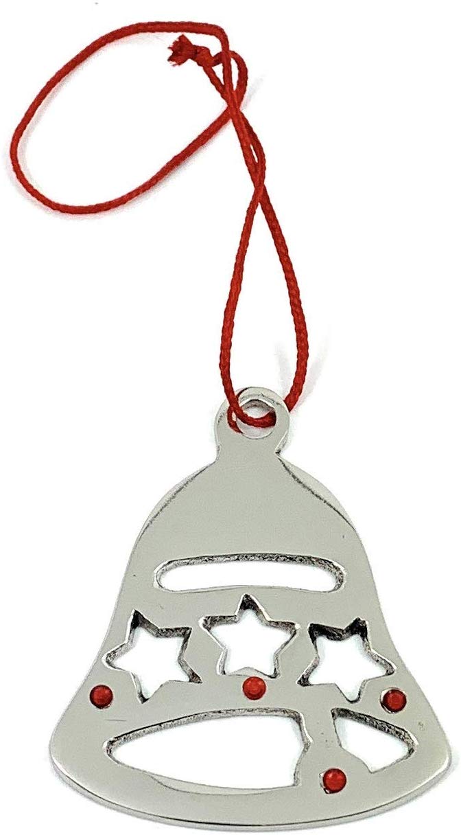 Handmade Christmas Ornaments Set of 8 with Red Ruby - Che Cose Belle