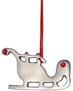 Handmade Christmas Ornaments Set of 8 with Red Ruby - Che Cose Belle