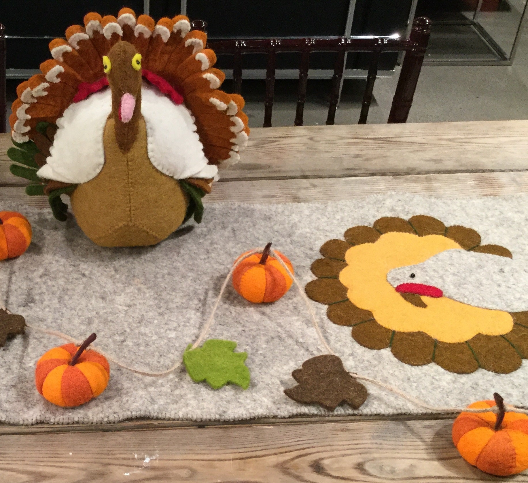 Handmade Decorative Turkey Hand Felted Wool Arcadia Home - Che Cose Belle