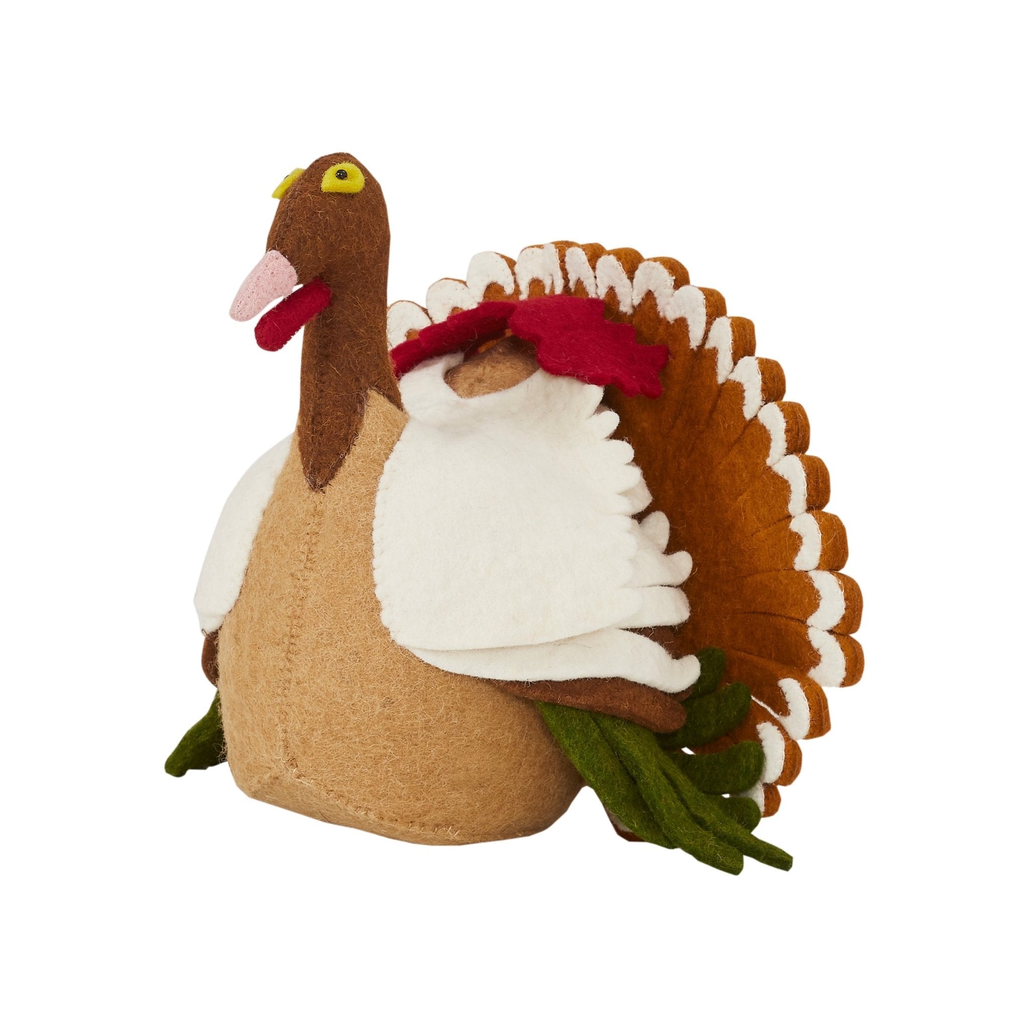 Handmade Decorative Turkey Hand Felted Wool Arcadia Home - Che Cose Belle