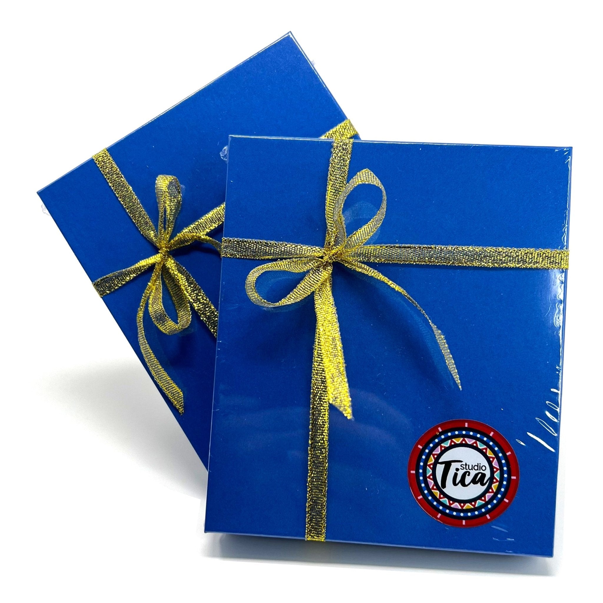 Handmade Glass Snowflake - Tekhelet Israel Blue - by studioTica - Che Cose Belle