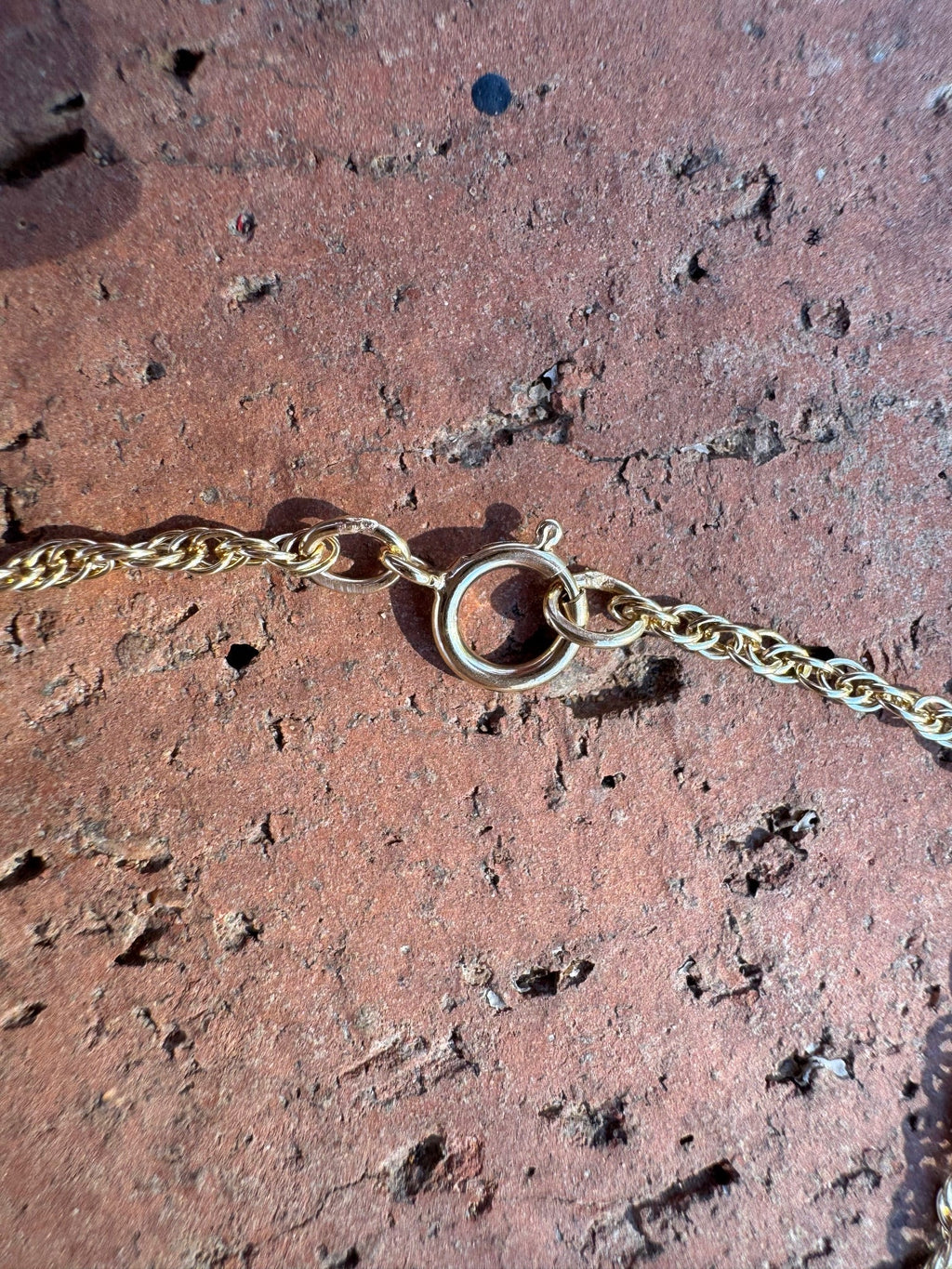 Handmade Gold Filled Over Sterling Silver & Sonoran Mountain Turquoise Inlay Pendant Necklace - Che Cose Belle