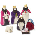 Handmade Nativity Scene Hand Felted Wool Arcadia Home - Che Cose Belle