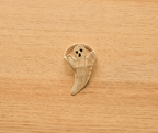 Handmade Rattan Ghost Napkin Ring for Halloween Table Setting, Rustic Fall Decor, Boho Spooky Party Napkin Holder, Natural Wicker Accent - Che Cose Belle