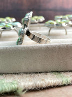 Handmade Sterling Silver Palomino Adjustable Ring "Signed Nizhoni" - Che Cose Belle