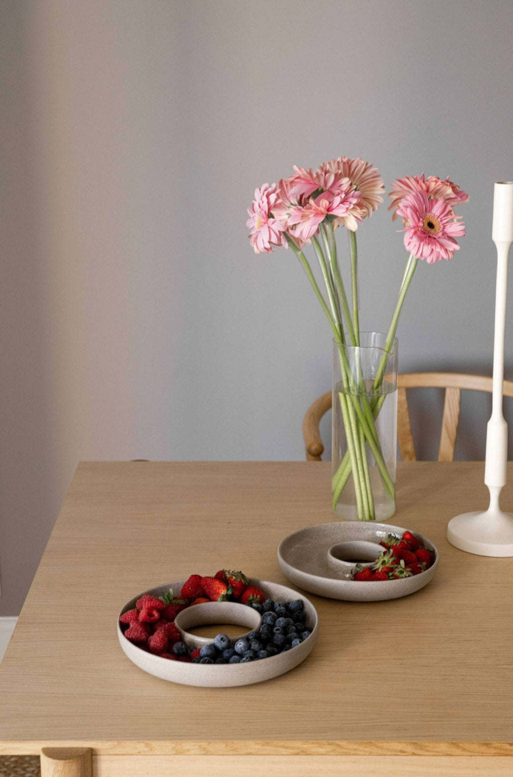 Handmade Stoneware Serving Dish "Concrete" - Che Cose Belle