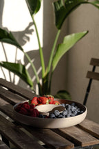 Handmade Stoneware Serving Dish "Concrete" - Che Cose Belle