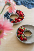 Handmade Stoneware Serving Dish "Concrete" - Che Cose Belle