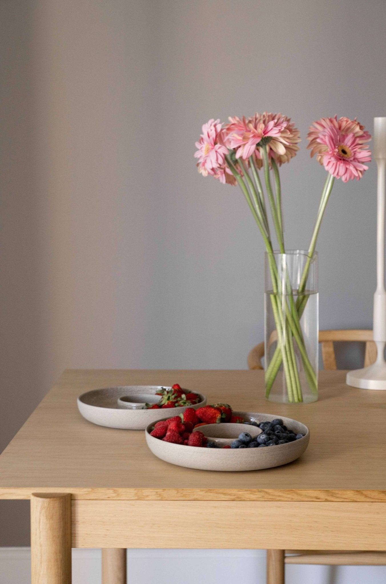 Handmade Stoneware Serving Dish "Concrete" - Che Cose Belle