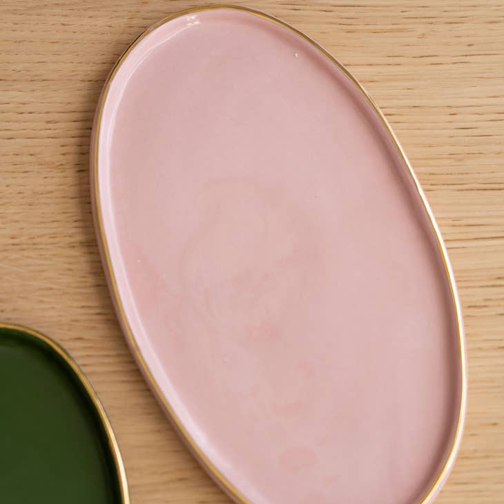 Handmade Ukrainian Porcelain Serving Platter - Che Cose Belle