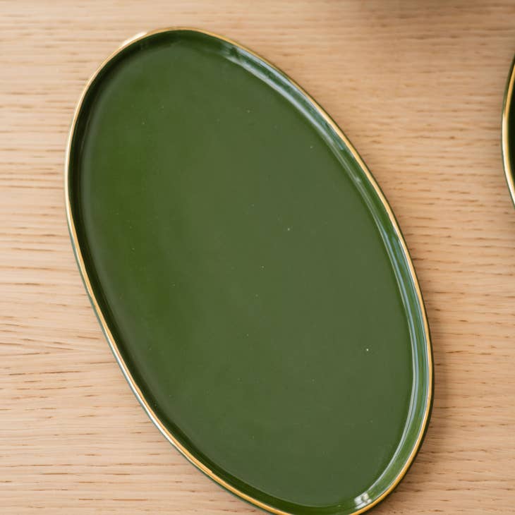 Handmade Ukrainian Porcelain Serving Platter - Che Cose Belle