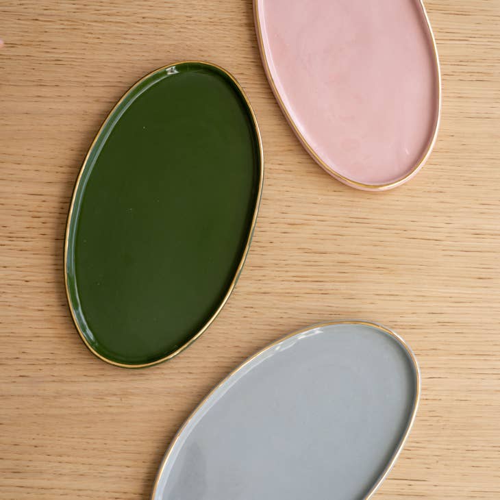 Handmade Ukrainian Porcelain Serving Platter - Che Cose Belle