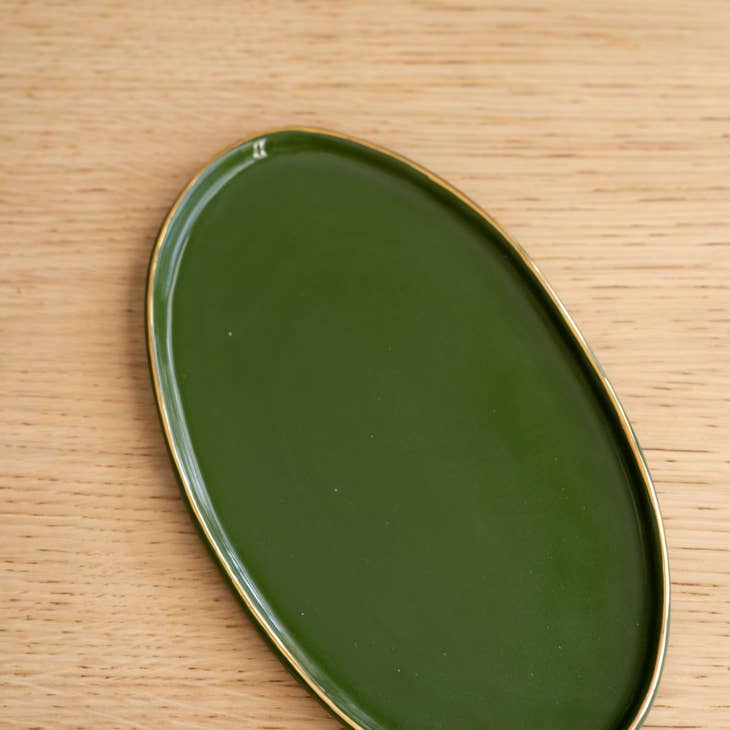 Handmade Ukrainian Porcelain Serving Platter - Che Cose Belle