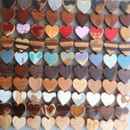Handmade Wooden Hearts - Che Cose Belle