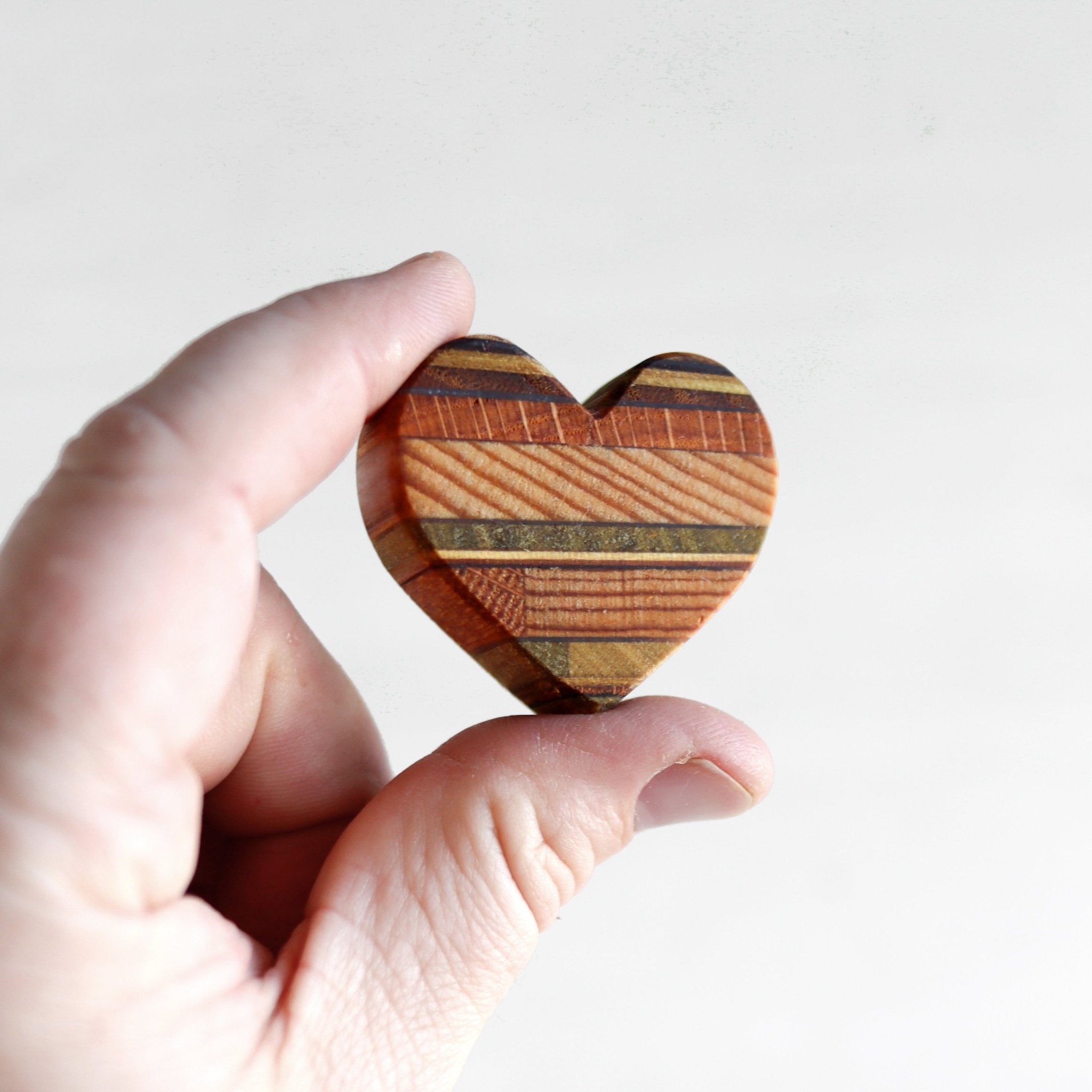 Handmade Wooden Hearts - Che Cose Belle