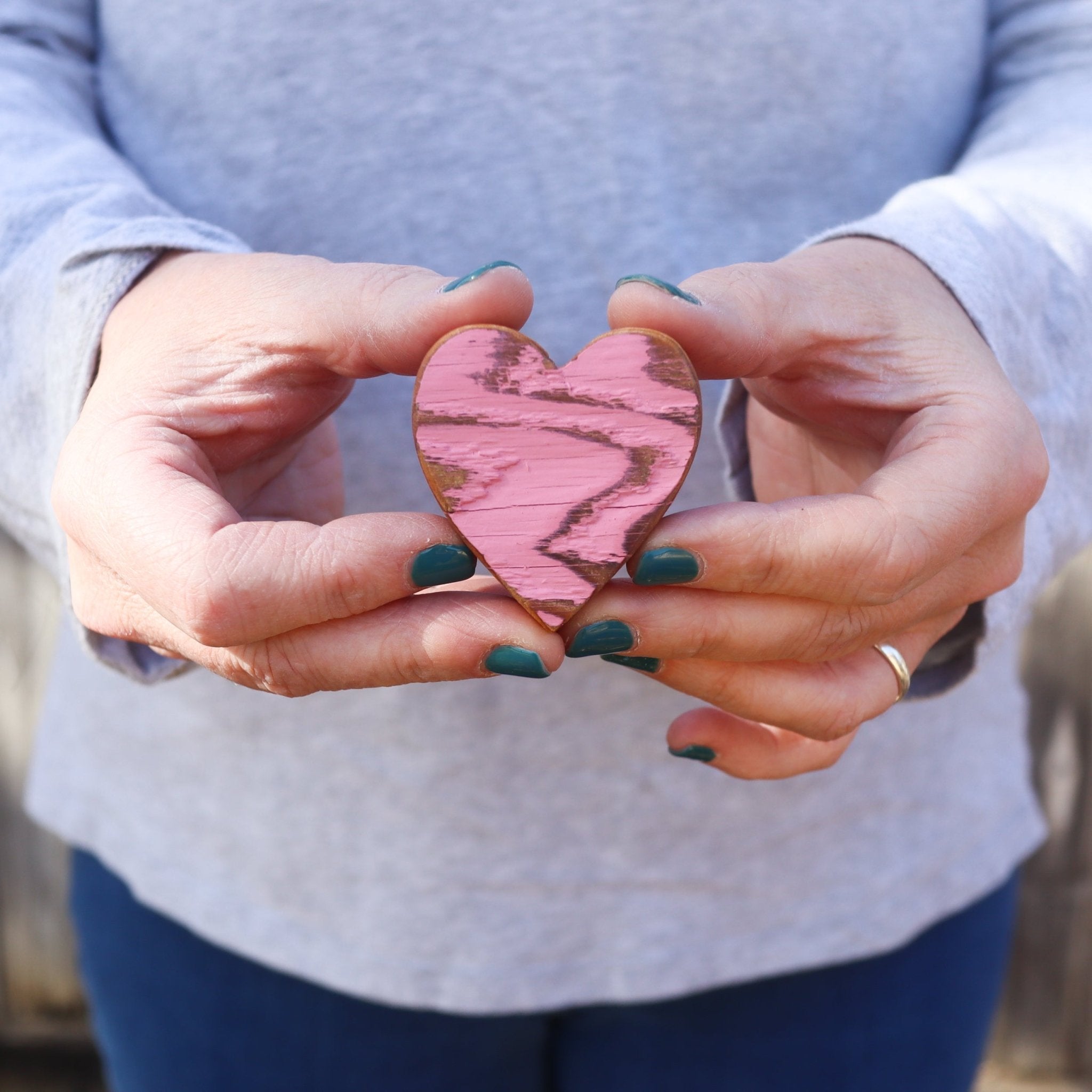 Handmade Wooden Hearts - Che Cose Belle