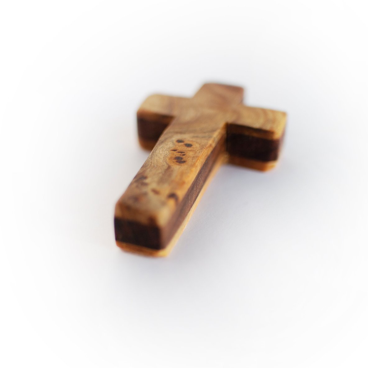 Handmade Wooden Pocket Crosses - Che Cose Belle