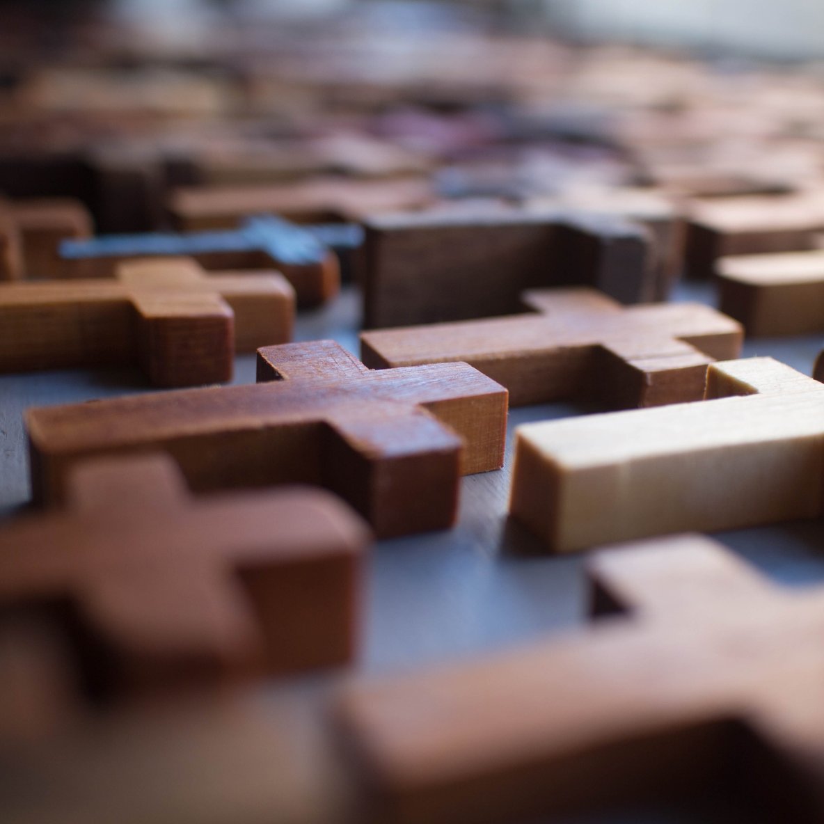 Handmade Wooden Pocket Crosses - Che Cose Belle