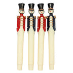 Handpainted Red Royal Guard Candle - Pack of 2 - Che Cose Belle