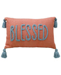 Handwoven Braid Couching Decorative Pillow, 14"X24" - Che Cose Belle
