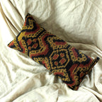 Handwoven Decorative Lumbar Pillow "Java Tribe" - Che Cose Belle