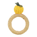 Handwoven Lemon Napkin Ring - Che Cose Belle