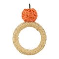 Handwoven Orange Napkin Ring - Che Cose Belle