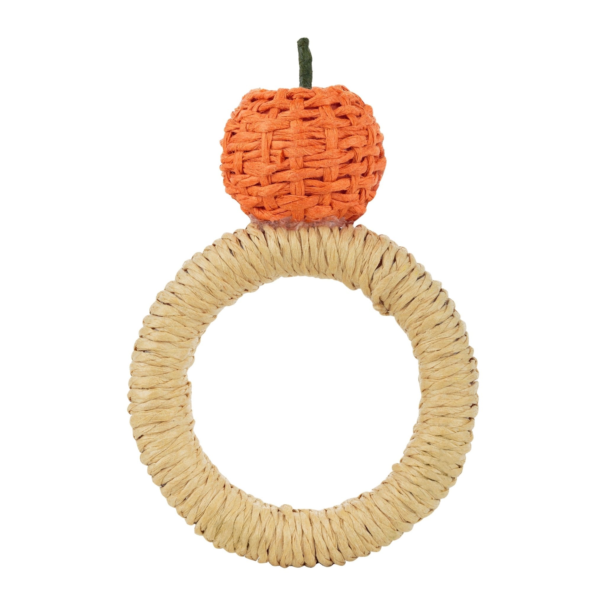 Handwoven Orange Napkin Ring - Che Cose Belle