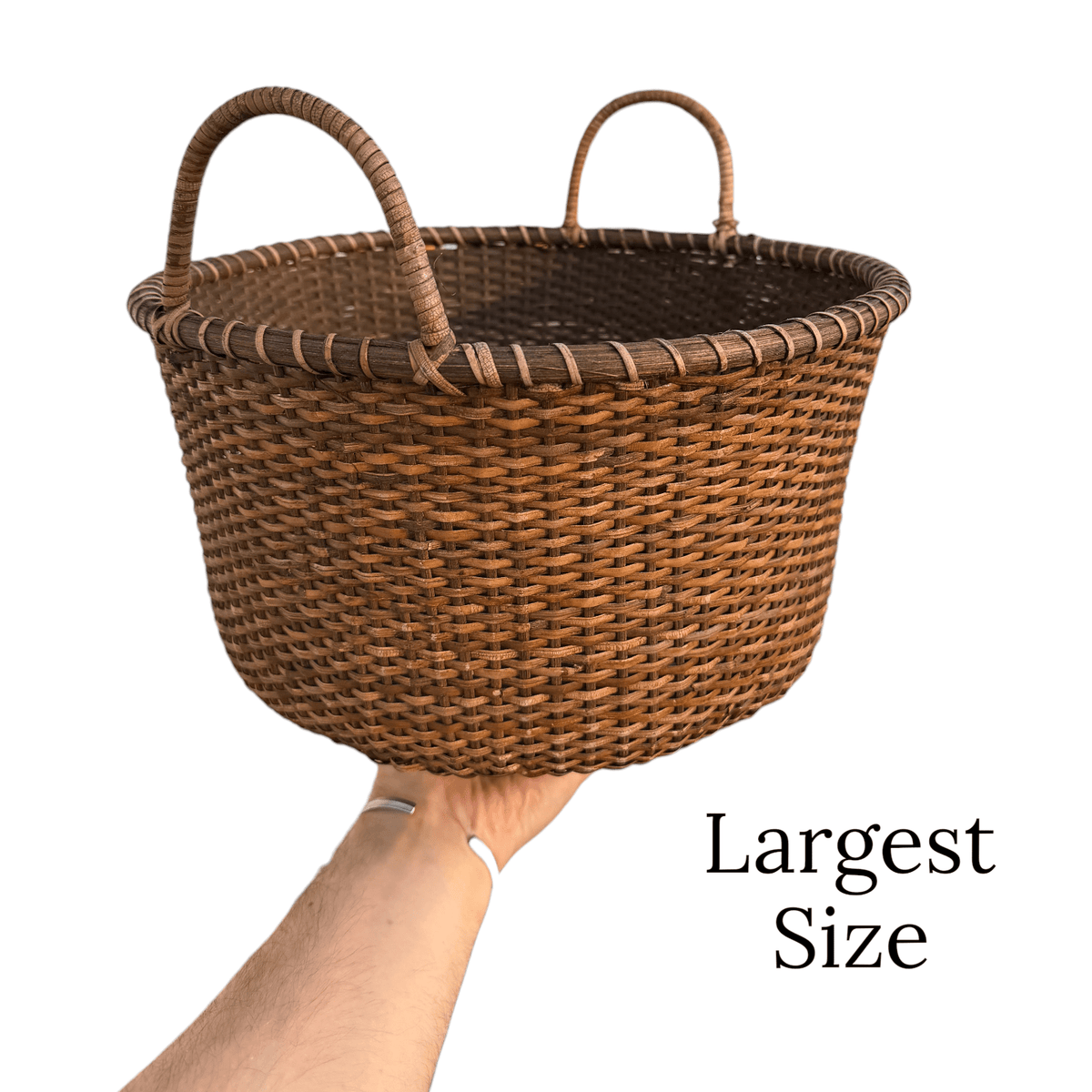 Handwoven Rattan Produce Basket - Che Cose Belle