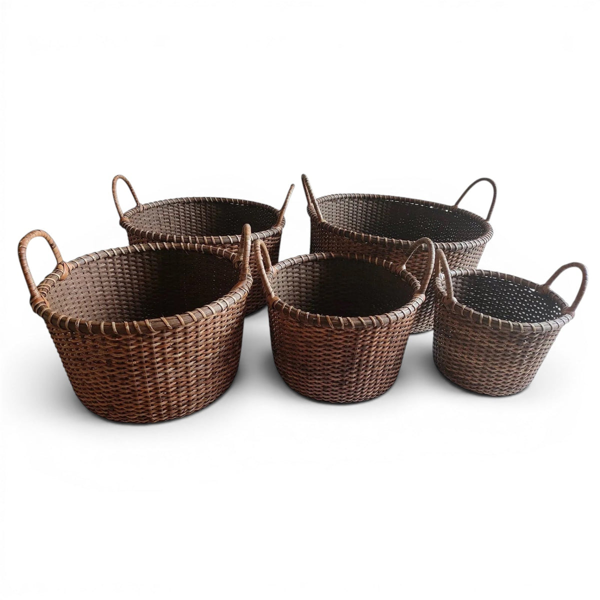 Handwoven Rattan Produce Basket - Che Cose Belle