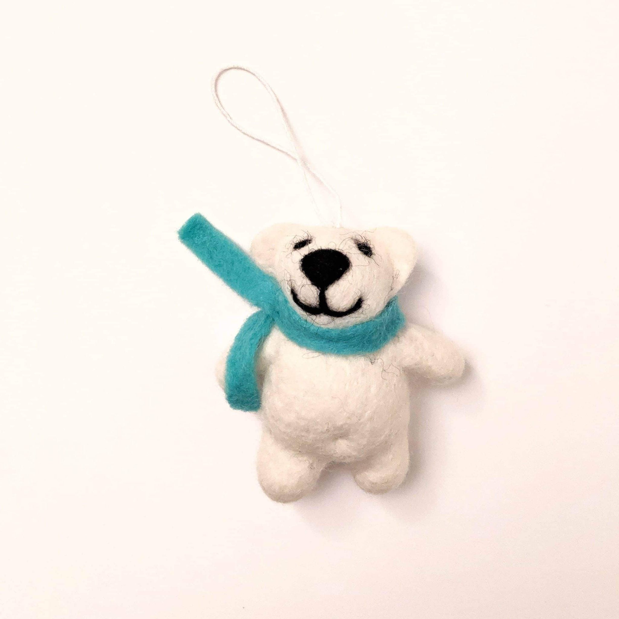 HAPPY BEARS Eco Ornaments - Set of 2 - Che Cose Belle