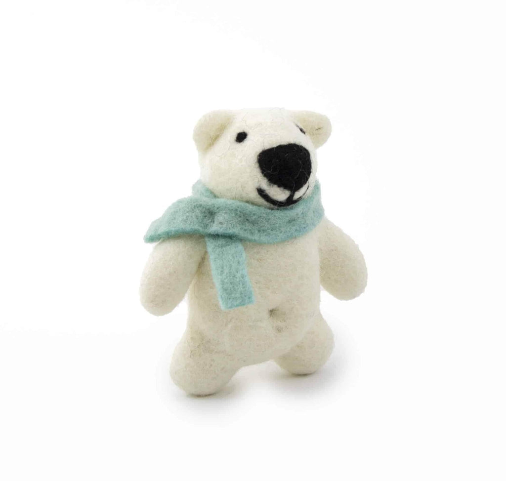 HAPPY BEARS Eco Ornaments - Set of 2 - Che Cose Belle