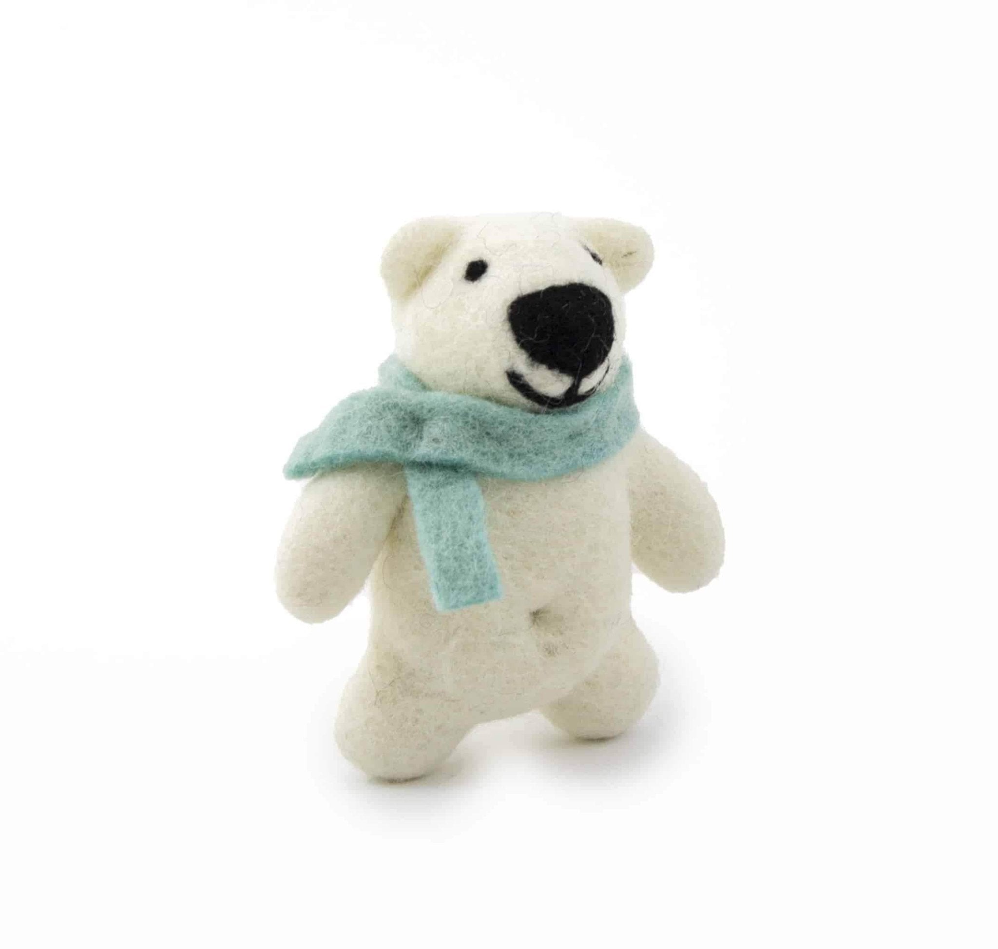 HAPPY BEARS Eco Ornaments - Set of 2 - Che Cose Belle