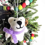 HAPPY BEARS Eco Ornaments - Set of 2 - Che Cose Belle