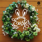 Happy Easter Wreath Bunny Ears - Che Cose Belle