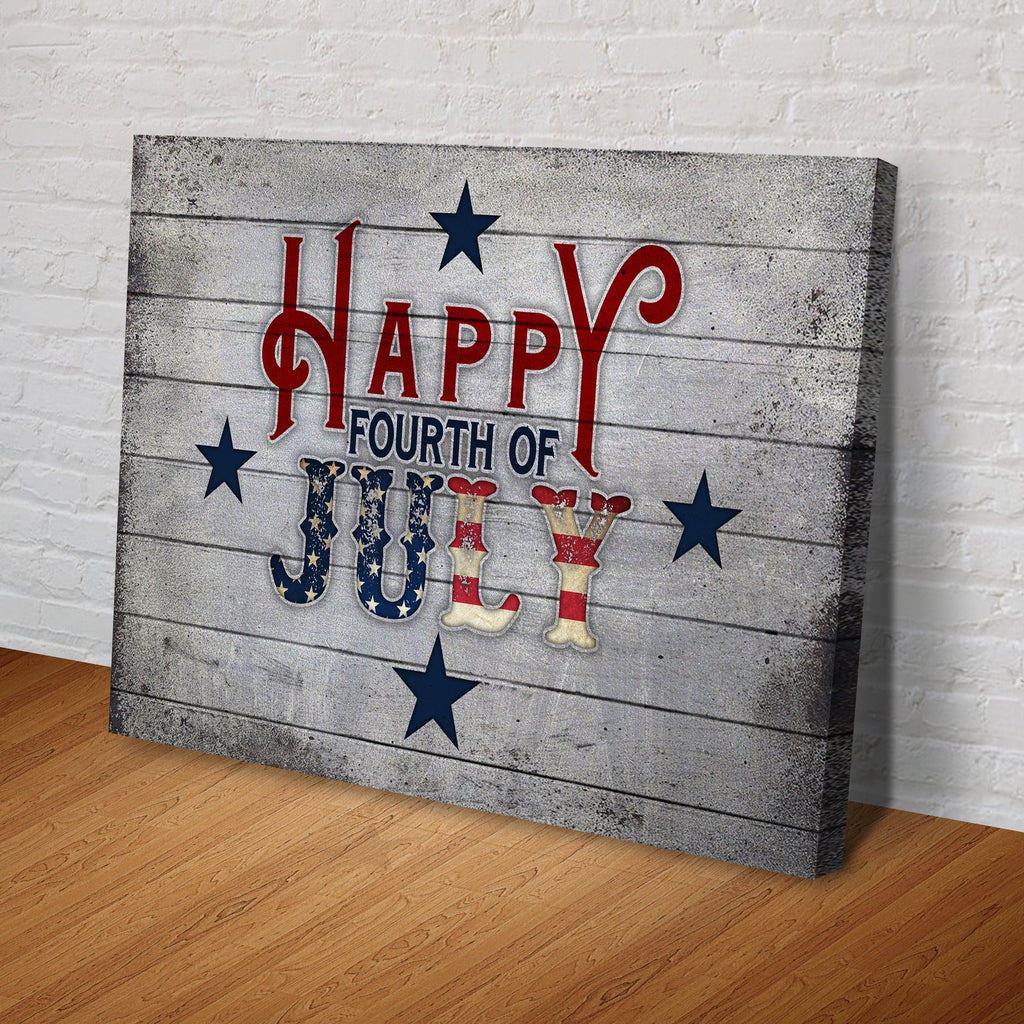 Happy Fourth Of July Sign - Che Cose Belle