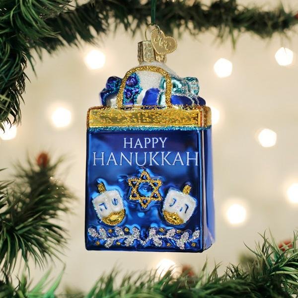 Happy Hanukkah Ornament - Che Cose Belle