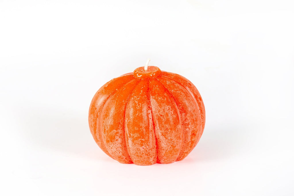 Happy Pumpkin Painted Candle - Che Cose Belle