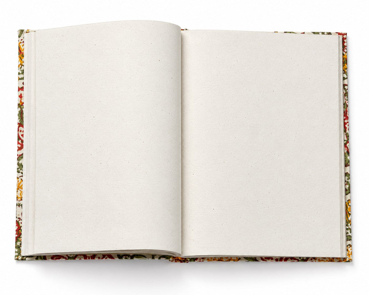 HARD COVER JOURNAL – Recycled Cotton Paper – Eco-Friendly – Fair Trade – Artisan Made - Che Cose Belle