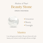 Harmonious Emotions - Mother Of Pearl Heart Evil Eye Necklace - Che Cose Belle