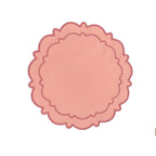 HARMONY PINK ROUND FABRIC PLACEMAT (Set Of 4) - Che Cose Belle