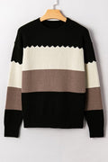 Harper Colorblock Drop Shoulder Sweater - Che Cose Belle