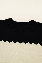 Harper Colorblock Drop Shoulder Sweater - Che Cose Belle