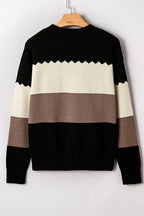 Harper Colorblock Drop Shoulder Sweater - Che Cose Belle
