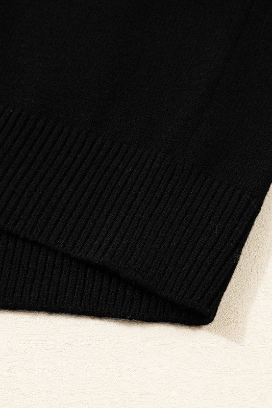 Harper Colorblock Drop Shoulder Sweater - Che Cose Belle