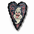 Haunted Heart Brooch by Johanna Parker x Lipstick & Chrome - Che Cose Belle