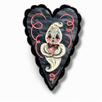 Haunted Heart Brooch by Johanna Parker x Lipstick & Chrome - Che Cose Belle