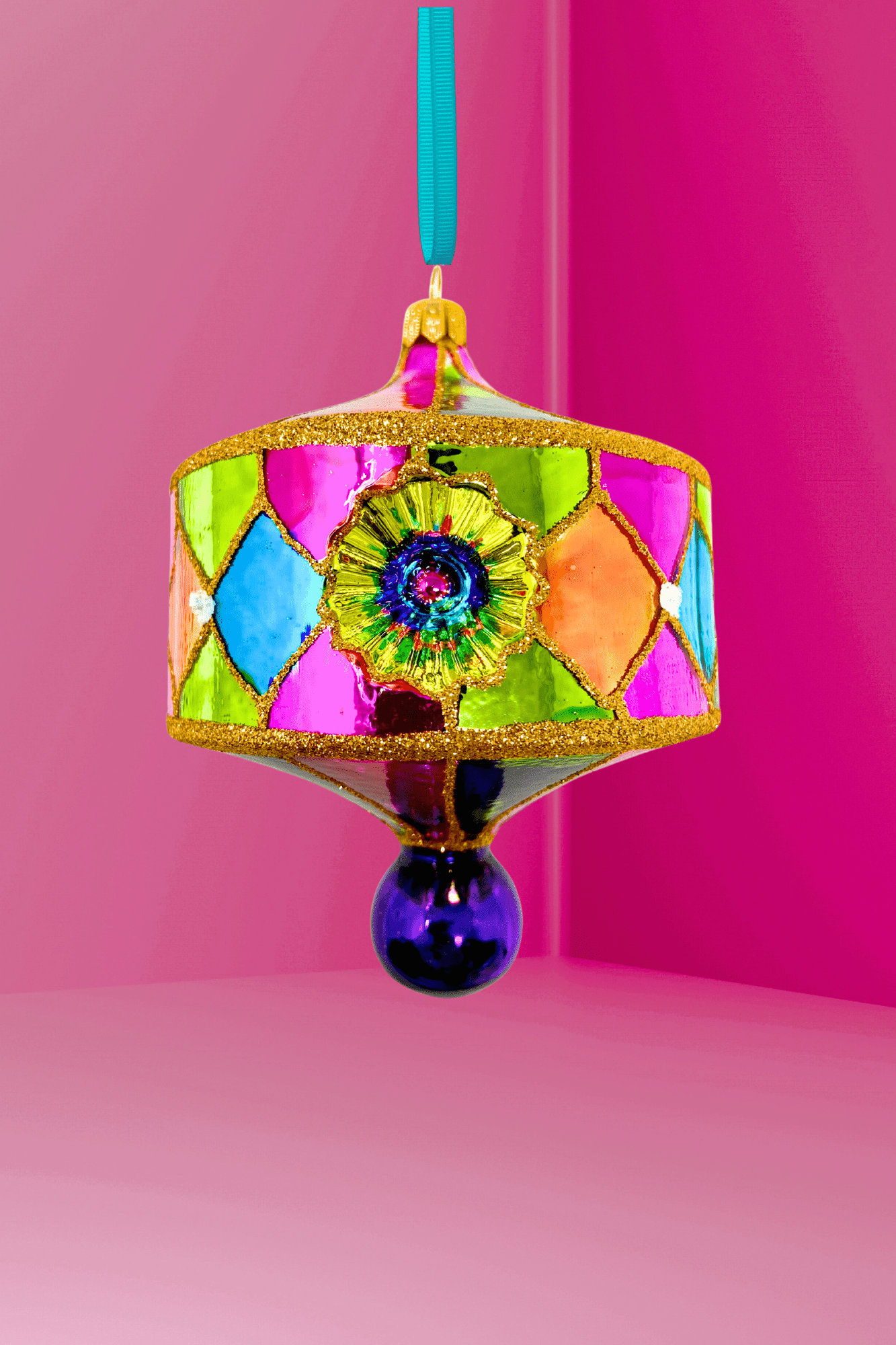 Havana Reflector Polish Glass Ornament - Che Cose Belle