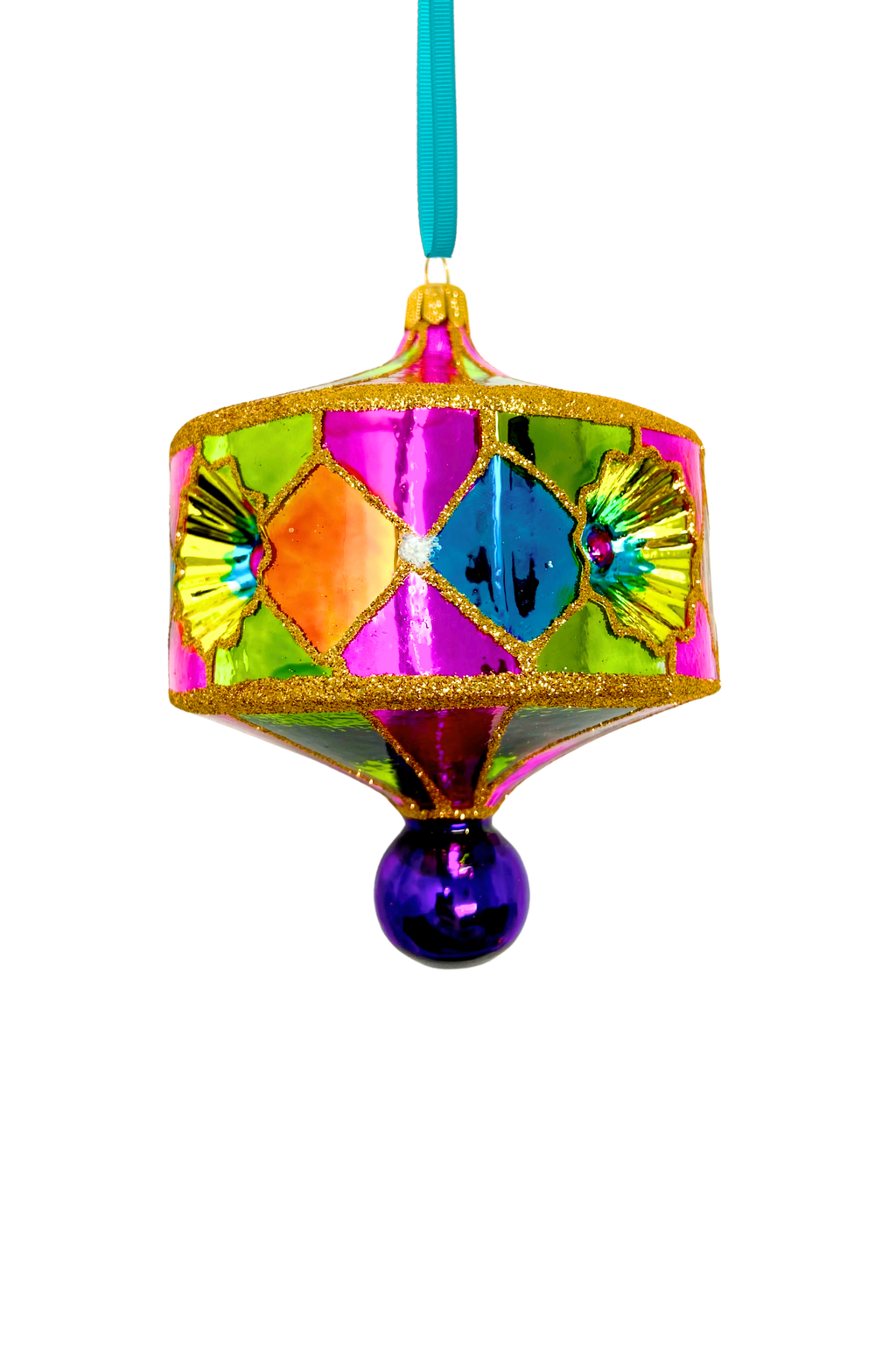Havana Reflector Polish Glass Ornament - Che Cose Belle